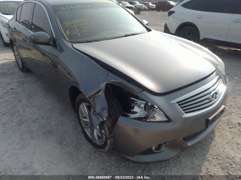 2013 INFINITI G37 SEDAN X JN1CV6AR1DM358403