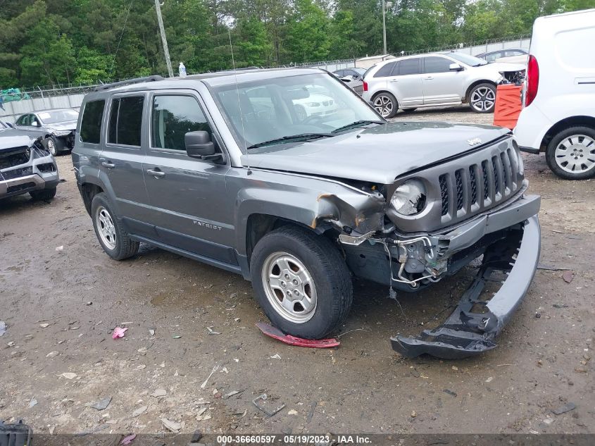 2014 JEEP PATRIOT SPORT - 1C4NJPBA9ED595335