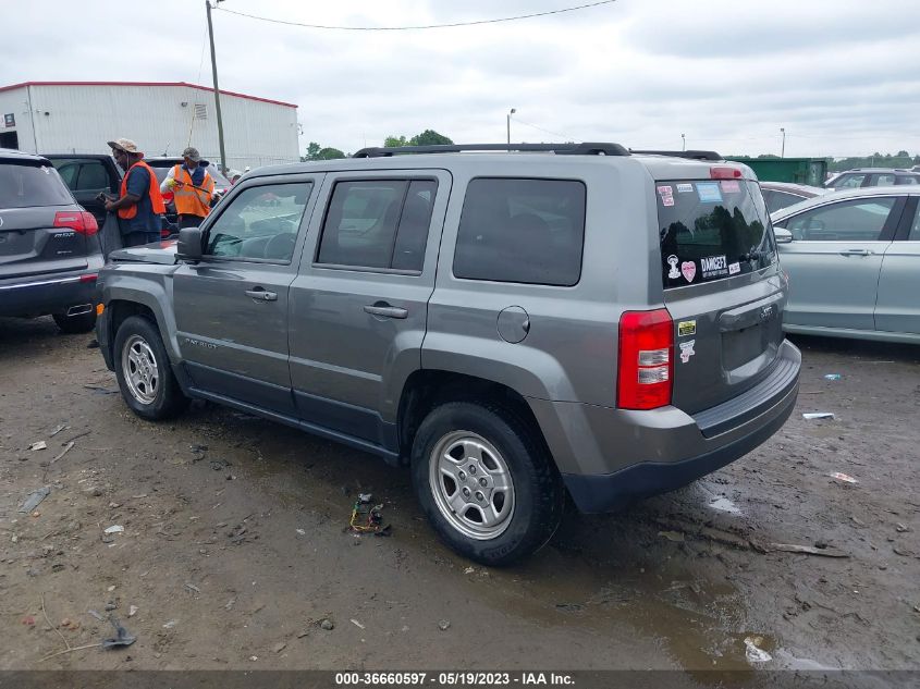 2014 JEEP PATRIOT SPORT - 1C4NJPBA9ED595335