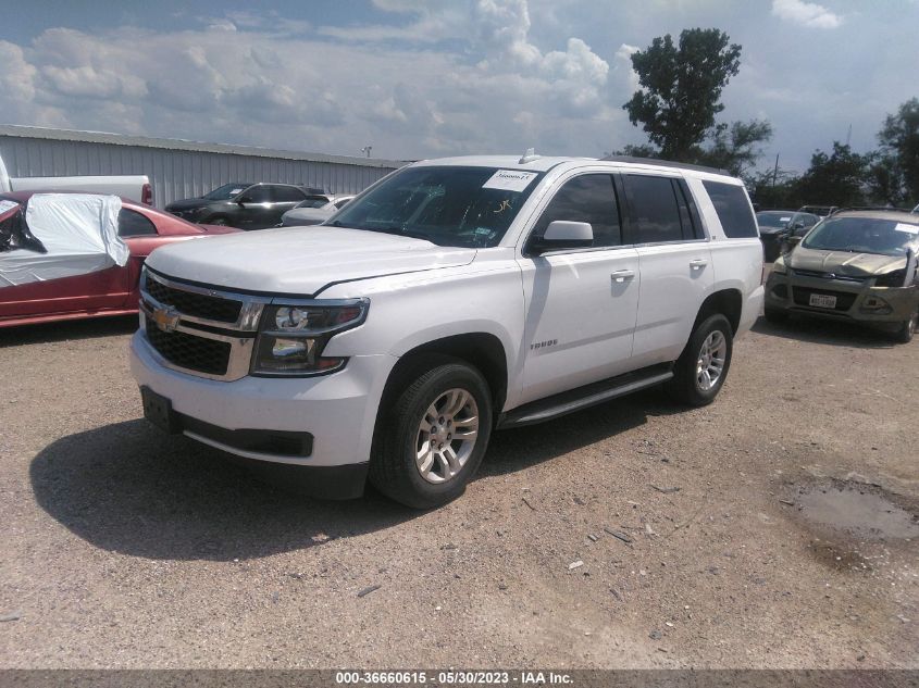 2016 CHEVROLET TAHOE LT - 1GNSCBKC9GR264298