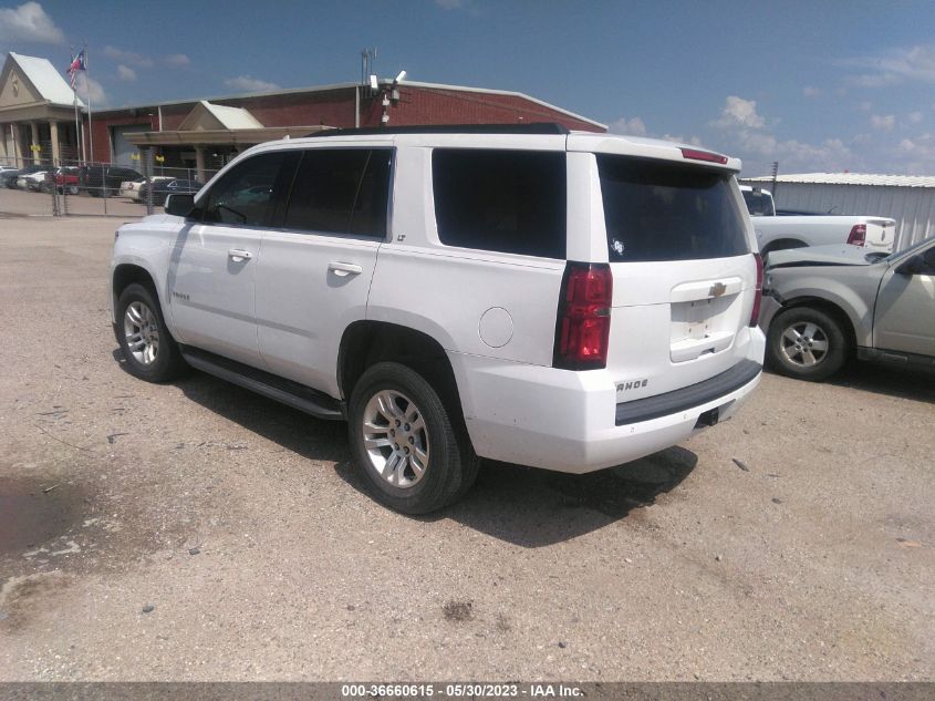 2016 CHEVROLET TAHOE LT - 1GNSCBKC9GR264298