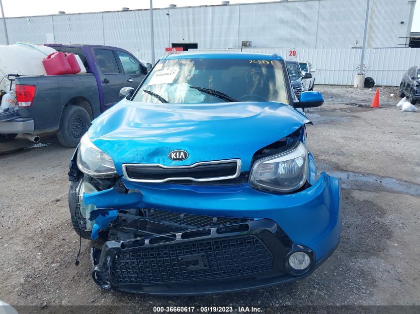 2016 KIA SOUL + - KNDJP3A51G7336592