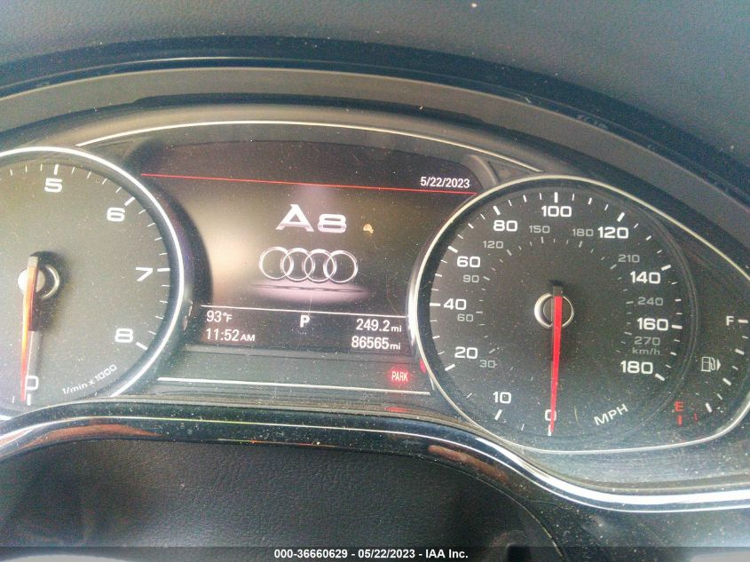 2017 AUDI A8 L WAU44AFDXHN020242