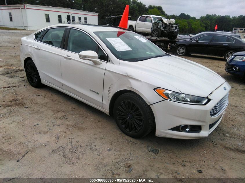 2013 FORD FUSION SE HYBRID - 3FA6P0LU1DR178371