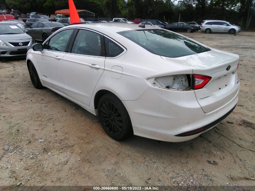 2013 FORD FUSION SE HYBRID - 3FA6P0LU1DR178371