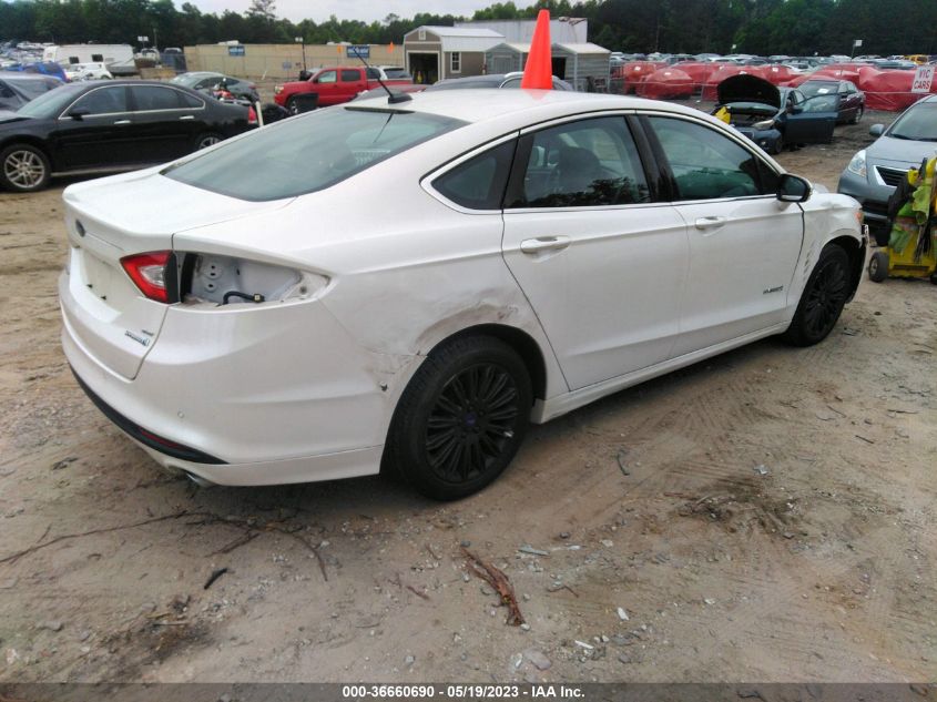 2013 FORD FUSION SE HYBRID - 3FA6P0LU1DR178371