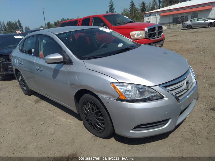 2015 NISSAN SENTRA SR/SL/S/SV/FE+ S - 3N1AB7AP7FY249576