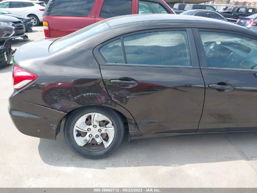 2014 HONDA CIVIC SEDAN LX - 2HGFB2F55EH506320