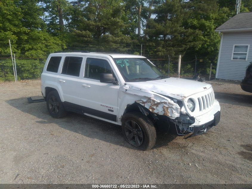 2017 JEEP PATRIOT 75TH ANNIVERSARY EDITION - 1C4NJRBB0HD140124