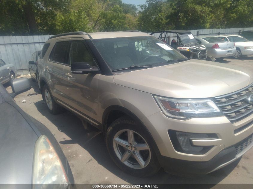 2017 FORD EXPLORER XLT - 1FM5K8DH9HGE01849