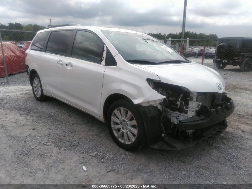 2015 TOYOTA SIENNA XLE - 5TDDK3DC0FS125703