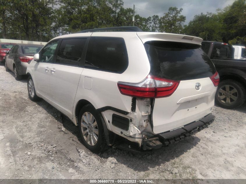 2015 TOYOTA SIENNA XLE - 5TDDK3DC0FS125703