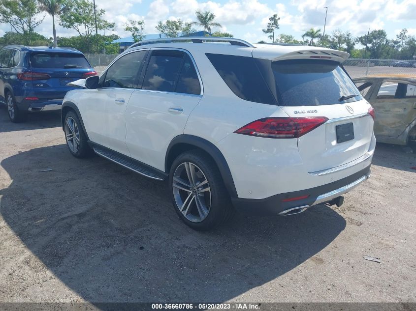 2020 MERCEDES-BENZ GLE GLE 450 - 4JGFB5KBXLA021982