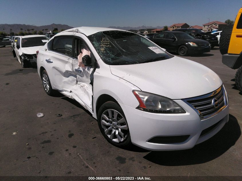 2015 NISSAN SENTRA SV - 3N1AB7AP8FY334118