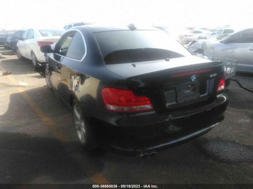 2013 BMW 1 SERIES 128I WBAUP9C5XDVS95154