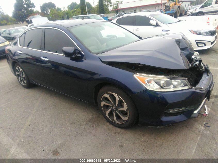 2016 HONDA ACCORD SEDAN EX-L - 1HGCR3F86GA032877