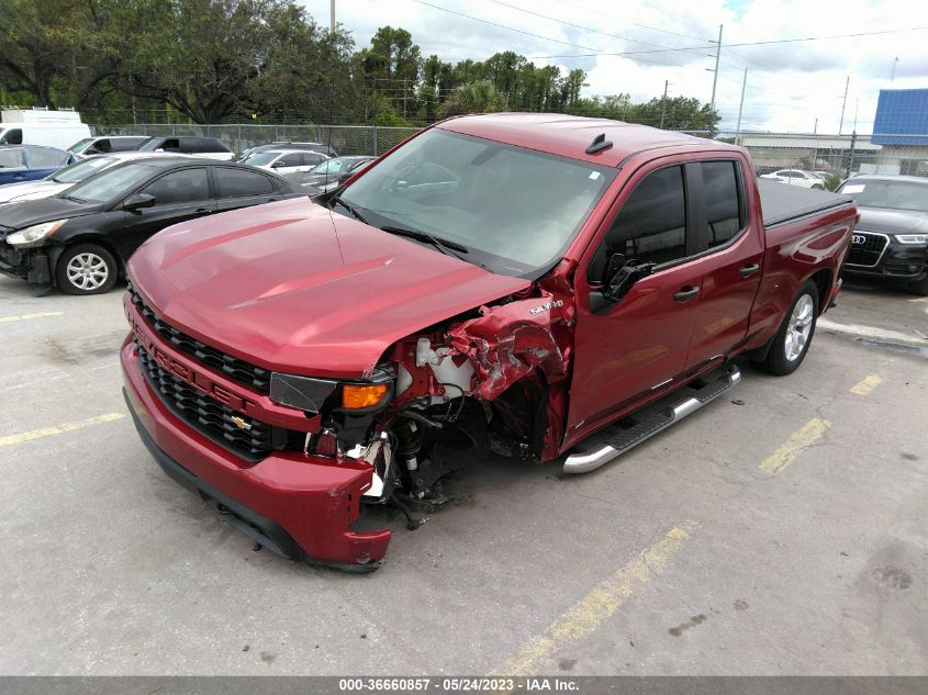 2022 CHEVROLET SILVERADO 1500 LTD CUSTOM - 1GCRWBEK4NZ213080