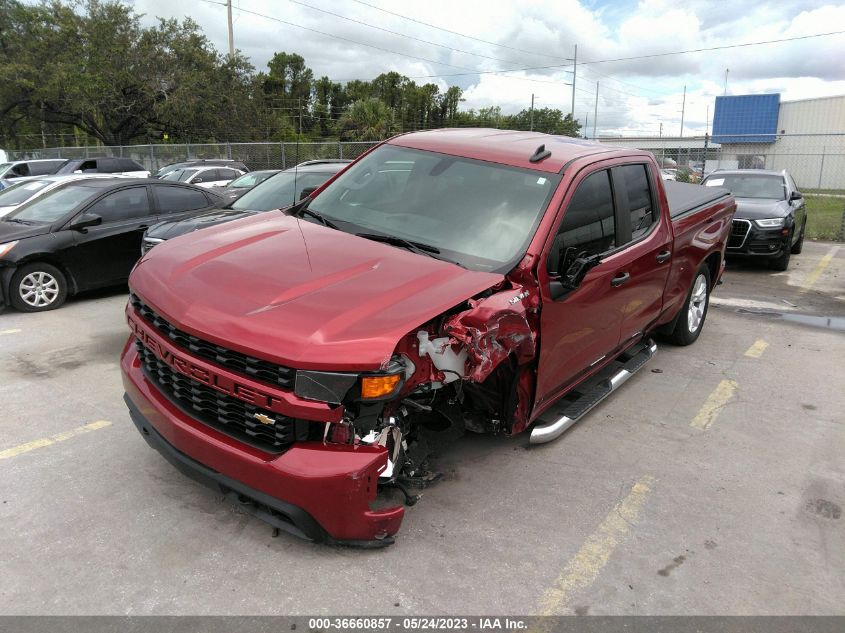 2022 CHEVROLET SILVERADO 1500 LTD CUSTOM - 1GCRWBEK4NZ213080