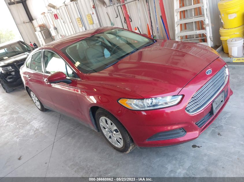 2014 FORD FUSION S - 3FA6P0G79ER355724