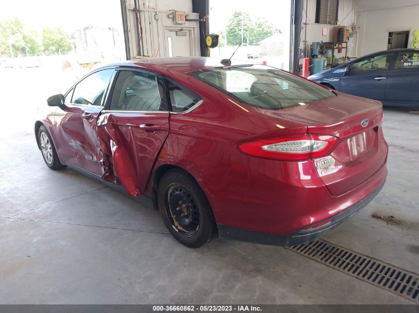 2014 FORD FUSION S - 3FA6P0G79ER355724