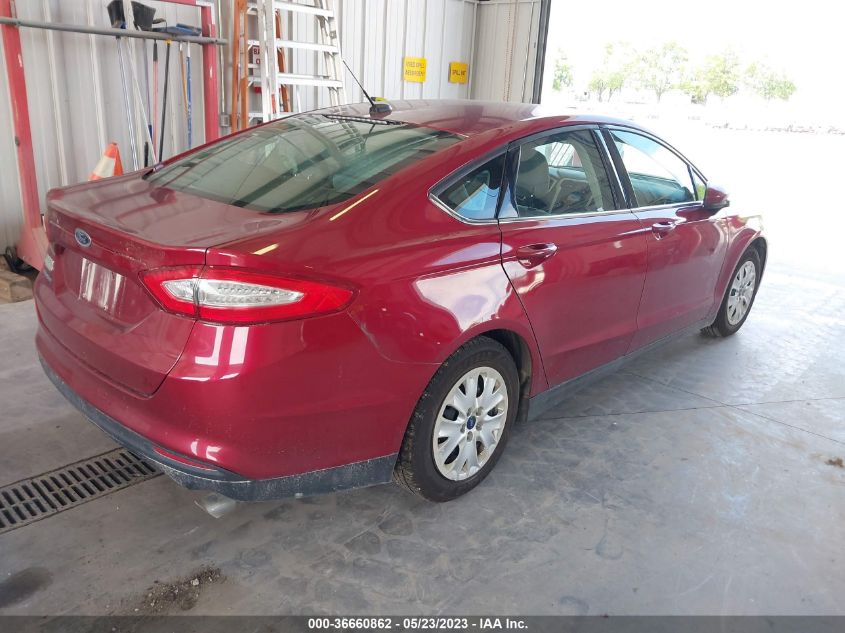 2014 FORD FUSION S - 3FA6P0G79ER355724