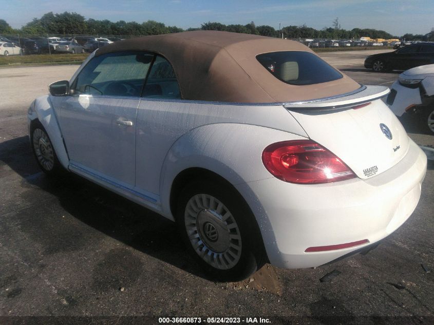 2016 VOLKSWAGEN BEETLE CONVERTIBLE 1.8T SE 3VW507AT7GM821270