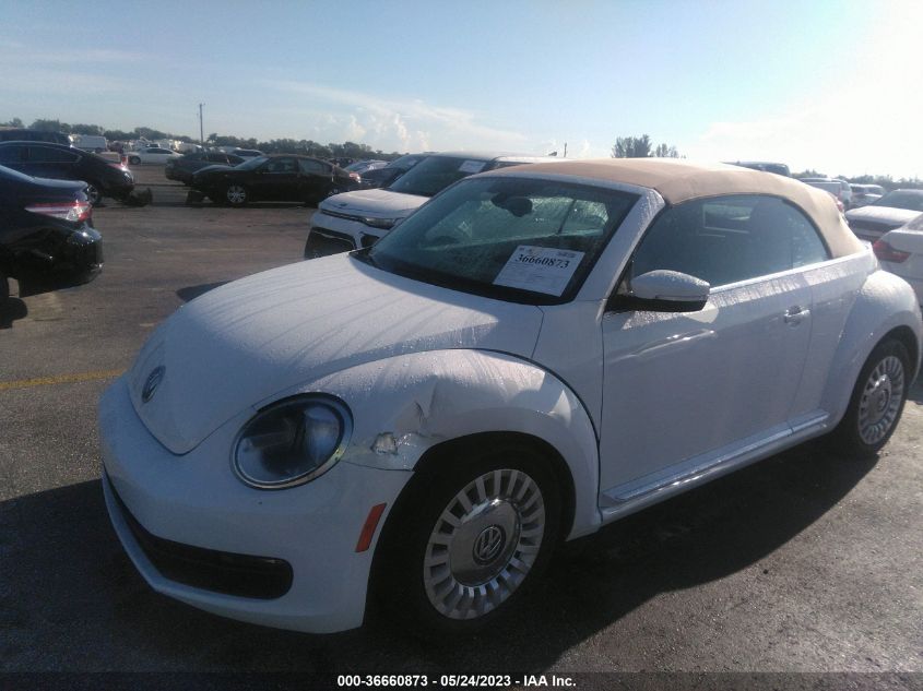 2016 VOLKSWAGEN BEETLE CONVERTIBLE 1.8T SE 3VW507AT7GM821270