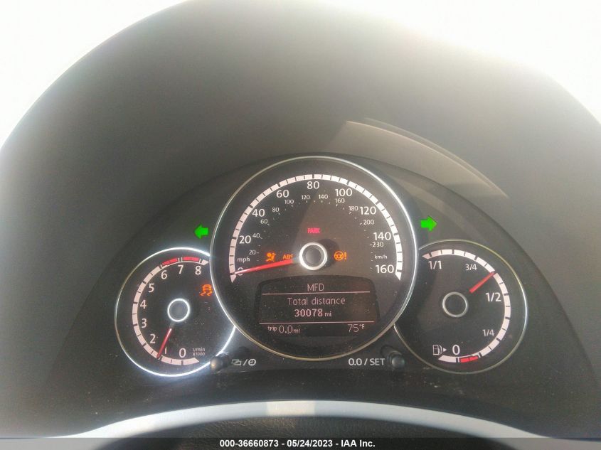 2016 VOLKSWAGEN BEETLE CONVERTIBLE 1.8T SE 3VW507AT7GM821270