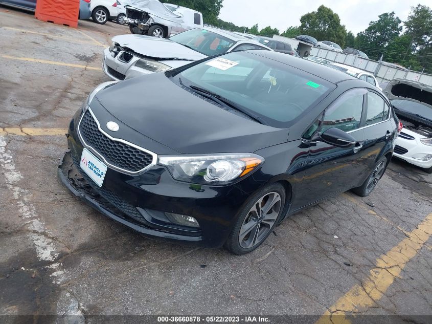 2014 KIA FORTE EX - KNAFX4A80E5162753