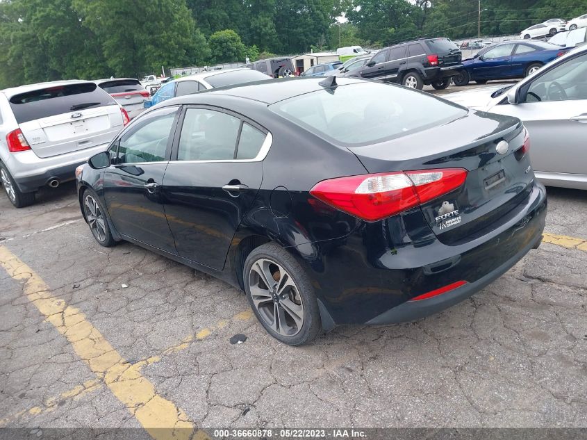 2014 KIA FORTE EX - KNAFX4A80E5162753