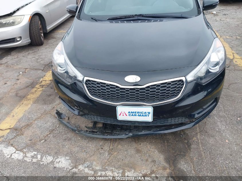 2014 KIA FORTE EX - KNAFX4A80E5162753