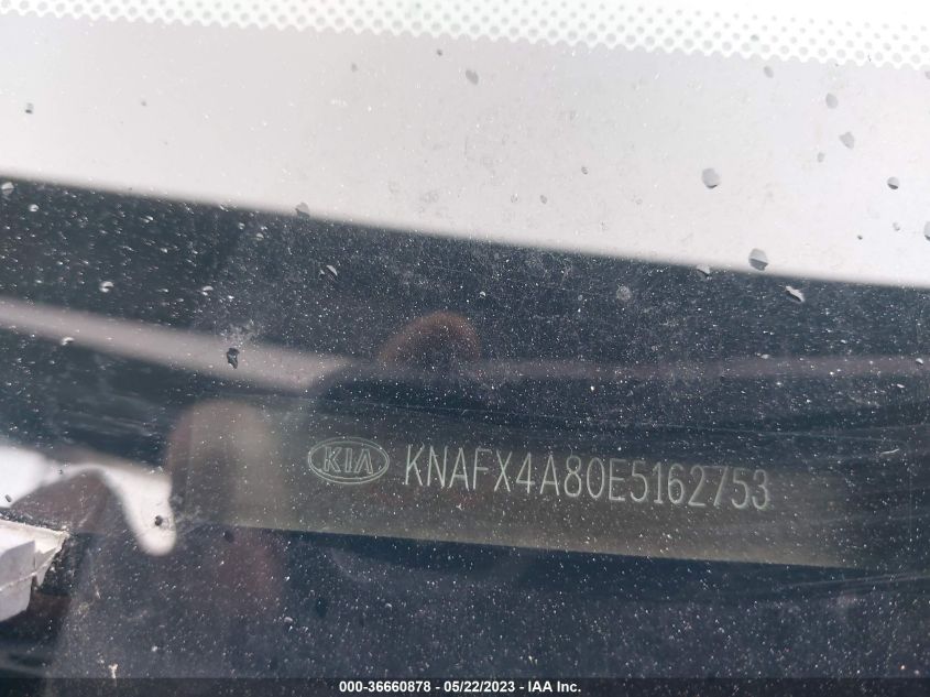 2014 KIA FORTE EX - KNAFX4A80E5162753