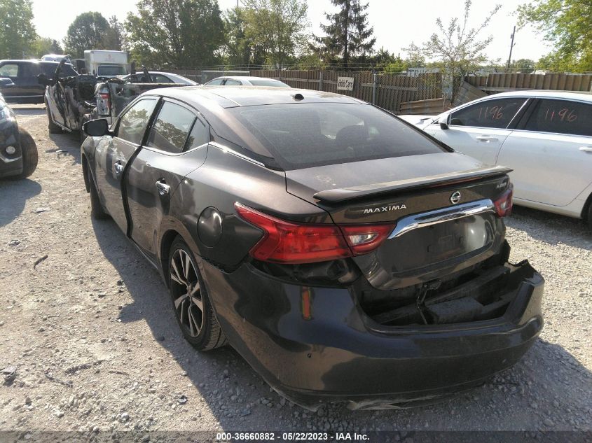 2016 NISSAN MAXIMA 3.5 PLATINUM - 1N4AA6AP9GC388697