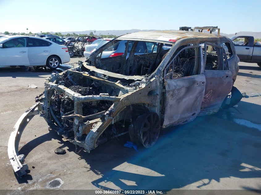 VIN 5FNYF5H32MB044392 2021 HONDA PILOT EX