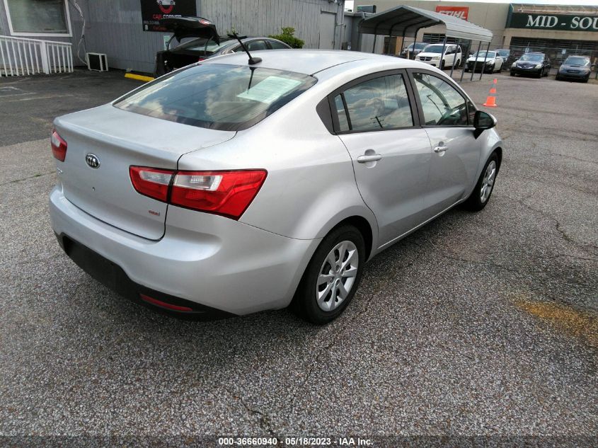 2015 KIA RIO LX - KNADM4A33F6422093