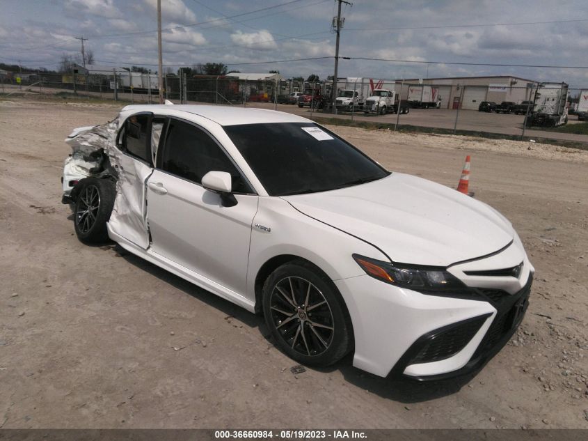 2021 TOYOTA CAMRY HYBRID SE - 4T1G31AK6MU025703