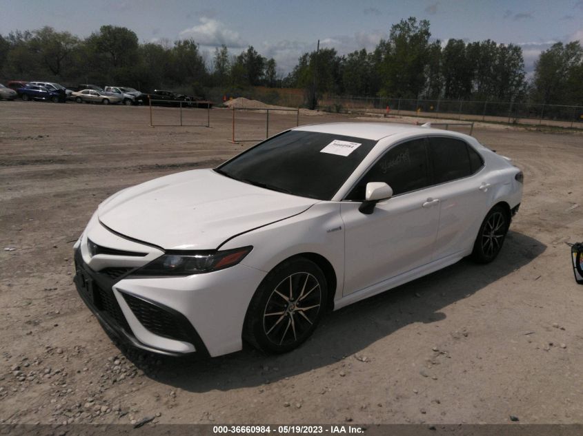 2021 TOYOTA CAMRY HYBRID SE - 4T1G31AK6MU025703