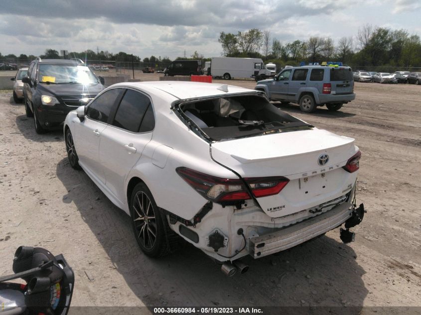 2021 TOYOTA CAMRY HYBRID SE - 4T1G31AK6MU025703