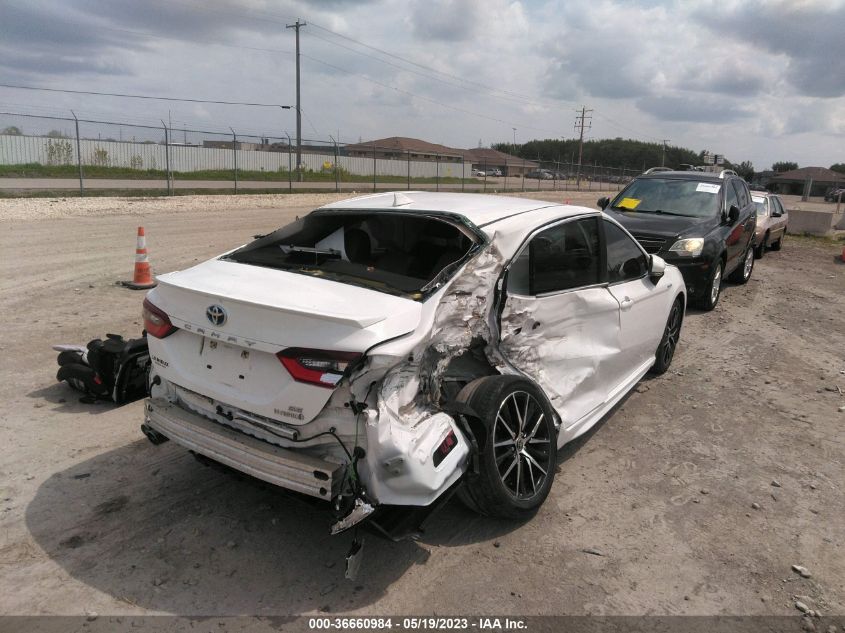 2021 TOYOTA CAMRY HYBRID SE - 4T1G31AK6MU025703