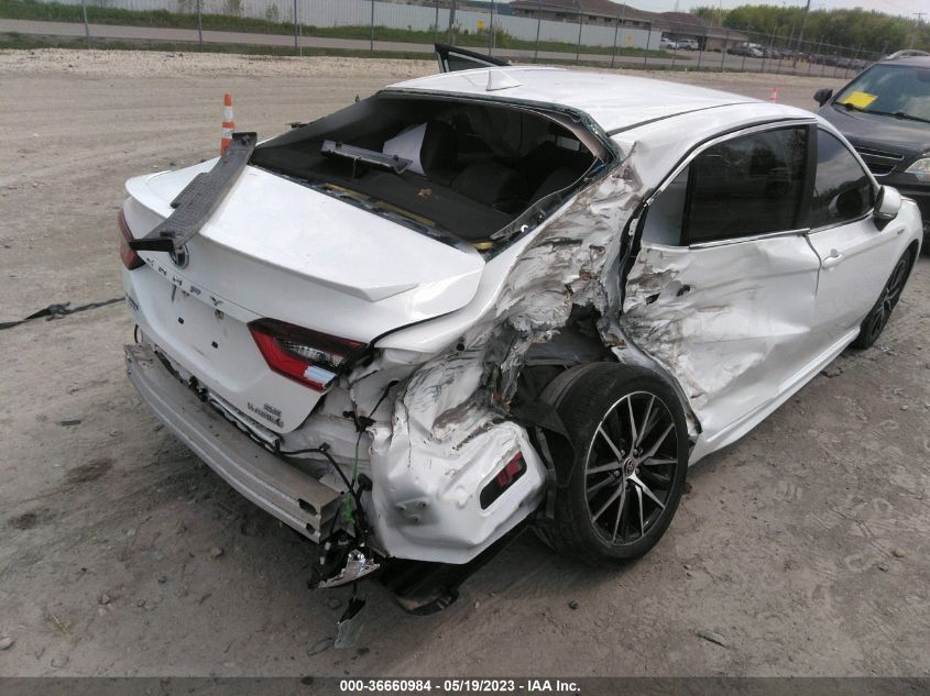 2021 TOYOTA CAMRY HYBRID SE - 4T1G31AK6MU025703
