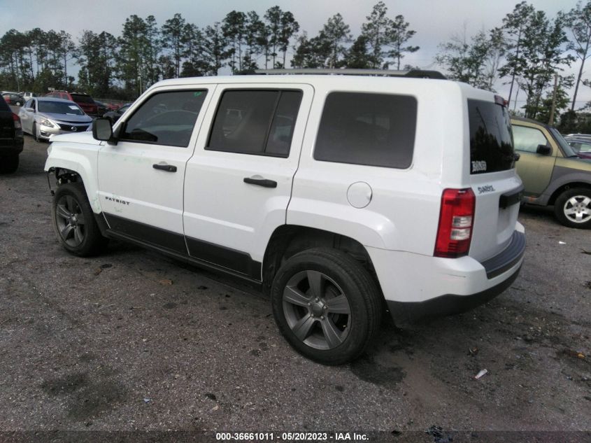 2017 JEEP PATRIOT SPORT SE - 1C4NJPBA1HD131671