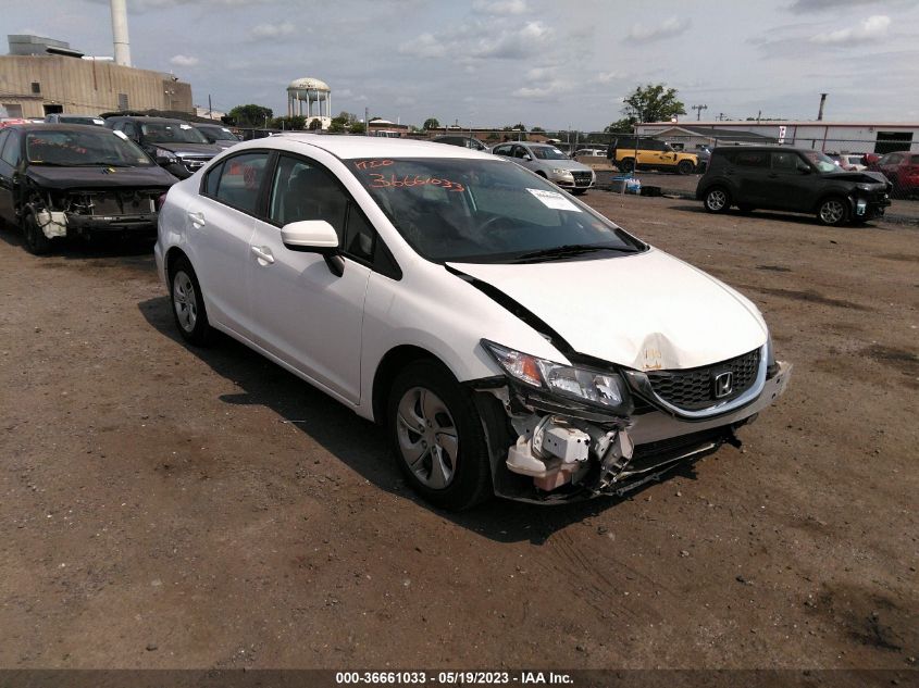2015 HONDA CIVIC SEDAN LX - 19XFB2F52FE282600