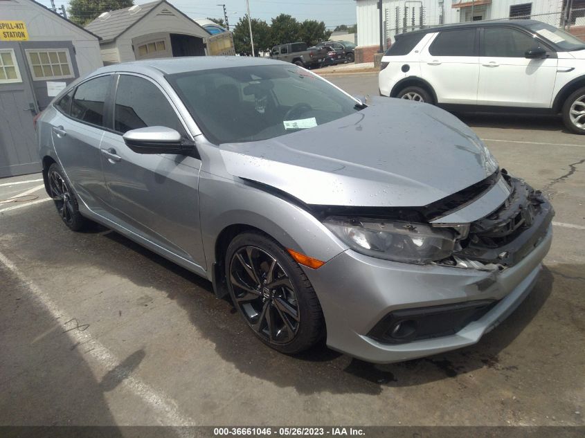 2020 HONDA CIVIC SEDAN SPORT - 2HGFC2F80LH503975