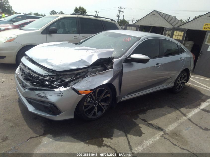 2020 HONDA CIVIC SEDAN SPORT - 2HGFC2F80LH503975