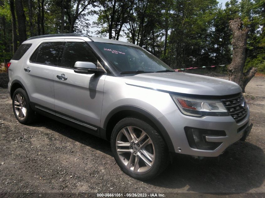 2016 FORD EXPLORER LIMITED - 1FM5K7FH0GGB50323