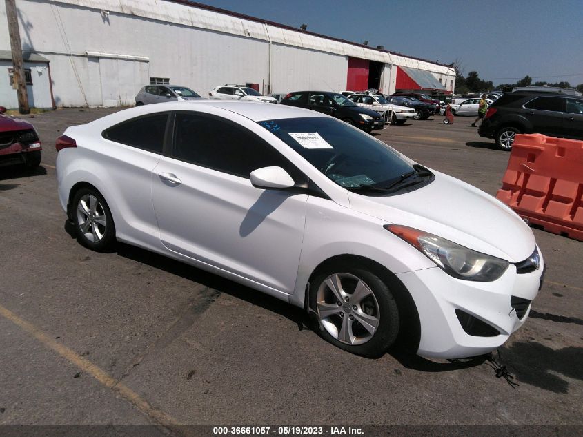2013 HYUNDAI ELANTRA COUPE GS PZEV - KMHDH6AE7DU023504