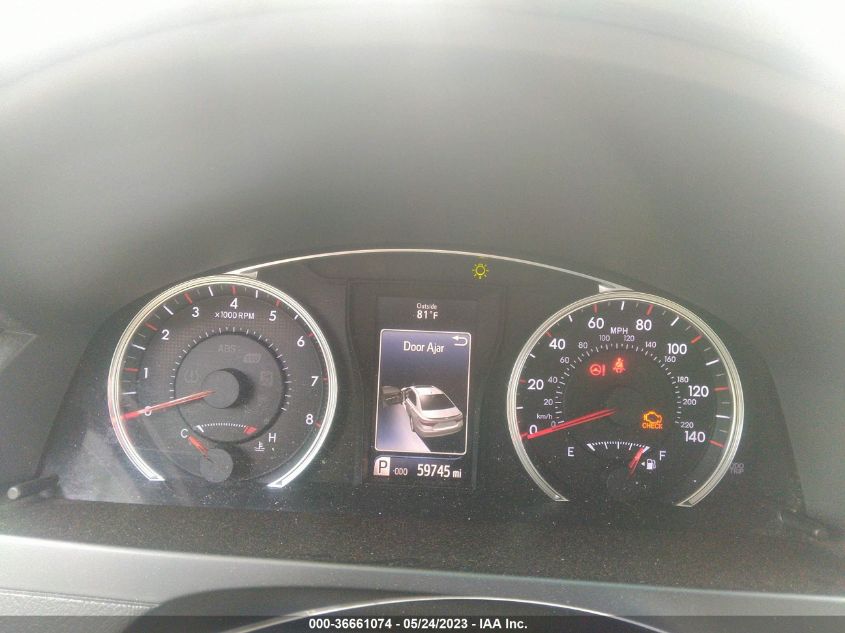 2017 TOYOTA CAMRY XLE/SE/LE/XSE - 4T1BF1FKXHU346076