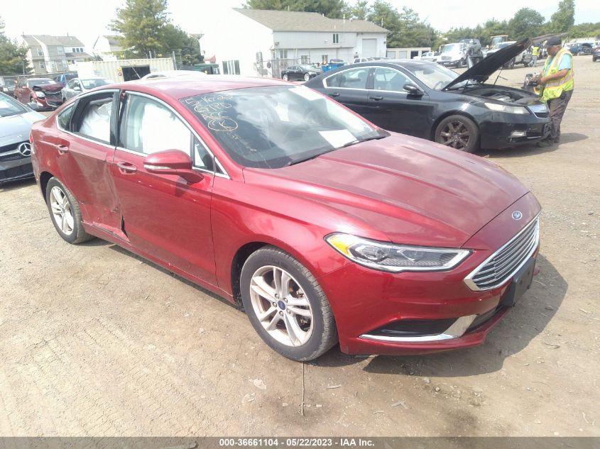 2018 FORD FUSION SE - 3FA6P0HD1JR148419