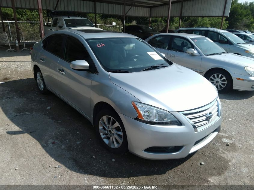 2015 NISSAN SENTRA SV - 3N1AB7AP2FY252157