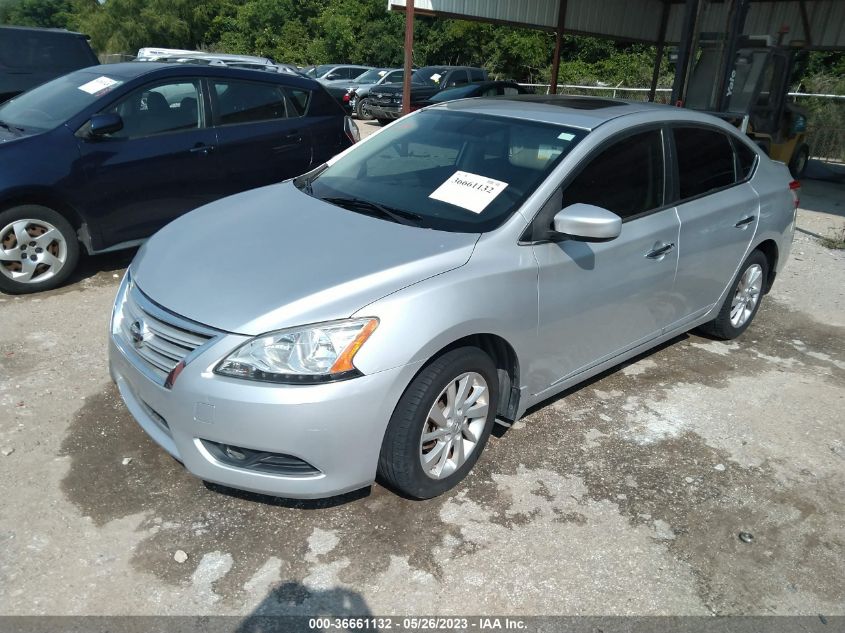 2015 NISSAN SENTRA SV - 3N1AB7AP2FY252157